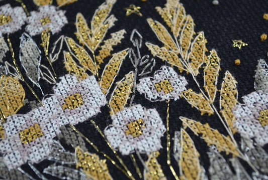 Kit de point de croix Abrisart lumière des étoiles