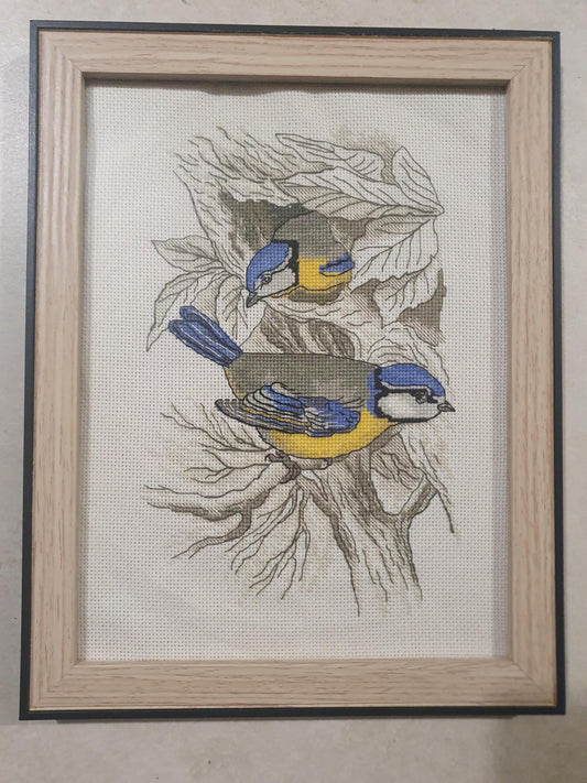 Grille numérique Duo de mésange