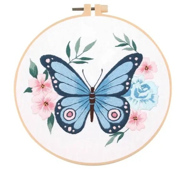 Kit de broderie floral