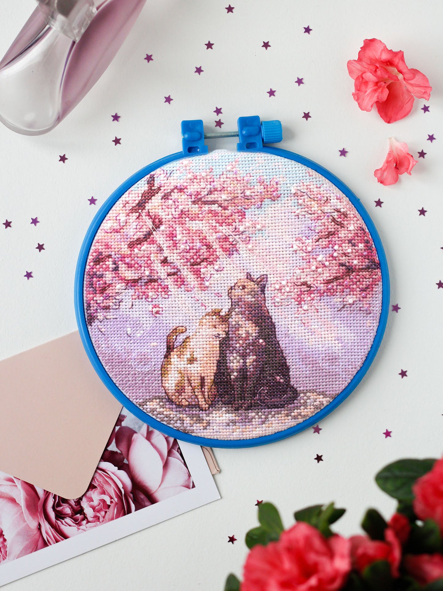 Kit de point de croix Abrisart rayons de soleil