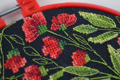 Kit de point de croix Abrisart flower dance