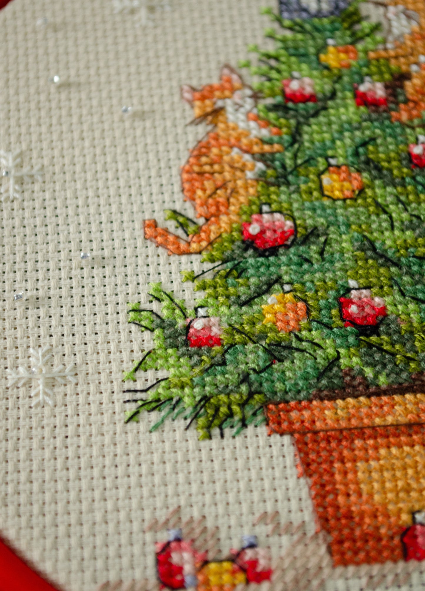 Kit de point de croix Abrisart naughty cats