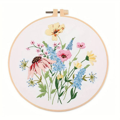 Kit de broderie floral