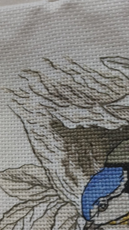 Grille numérique Duo de mésange